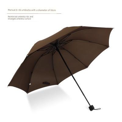 Large Ten-Rib Folding Umbrella for Two People, Business Use, Sun and Rain Protection, Sunshade Umbrella, Bulk Advertising Printing