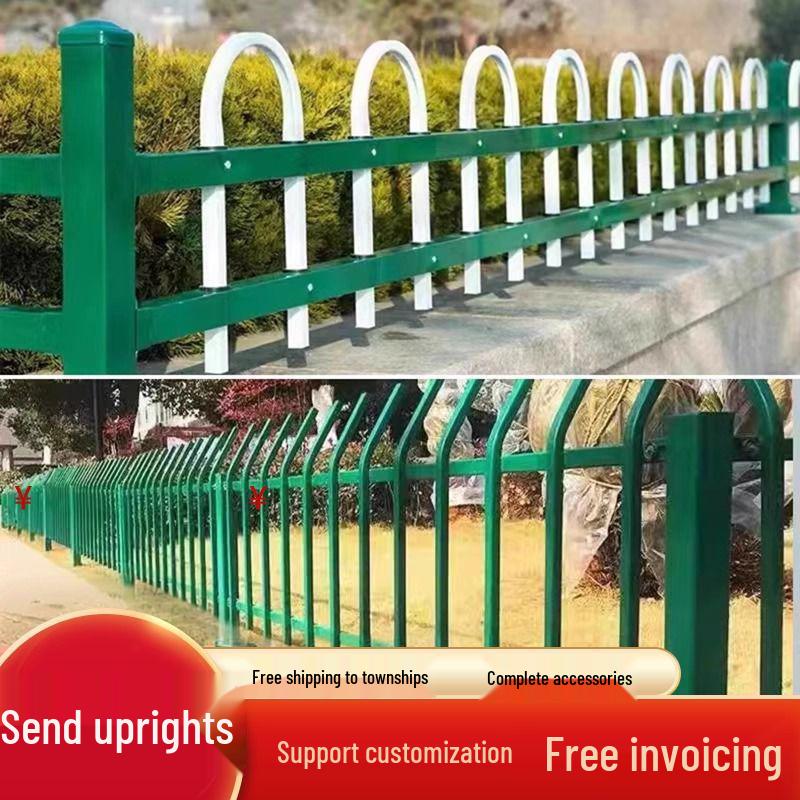 

Wrought Iron Garden & Lawn Fence for Schools and Municipal Gardens Order 3m for a full set