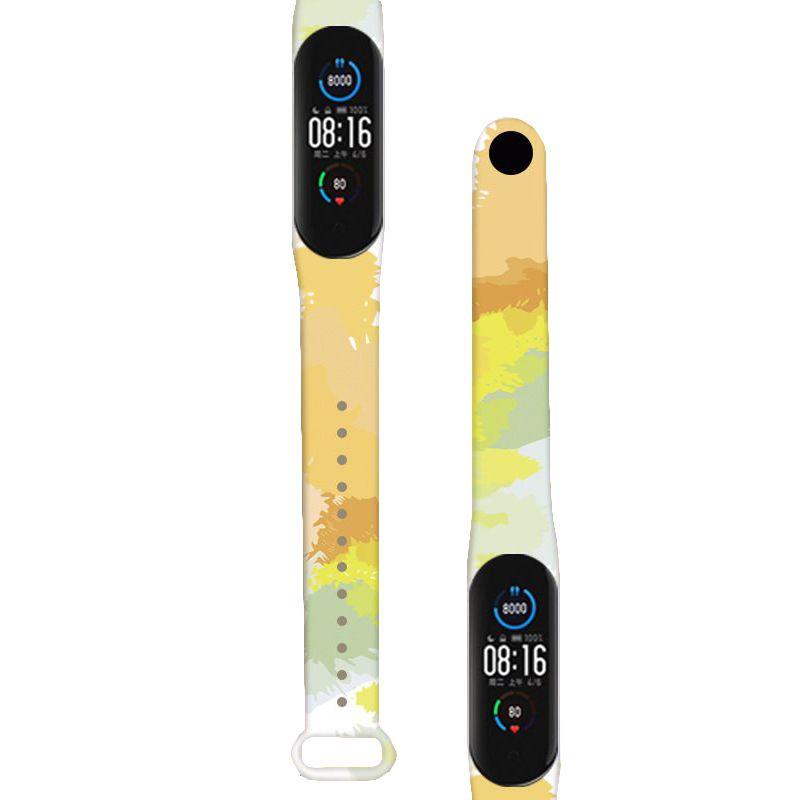 Replace Your Wristband With This Morandi Graffiti Strap For Xiaomi Mi Band 3/4/5/6