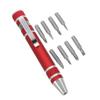 Magnetic Bits Multitool Aluminum Zinc Zinc Alloy Precision Screwdriver Pen Magnetic Screwdriver  Phone Repair