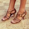 Women Gladiator Sandals Summer Shoes Wedges Sandals Woman Cross Tied Sandals Plus Size 35 -43 Chaussures Femme56hot