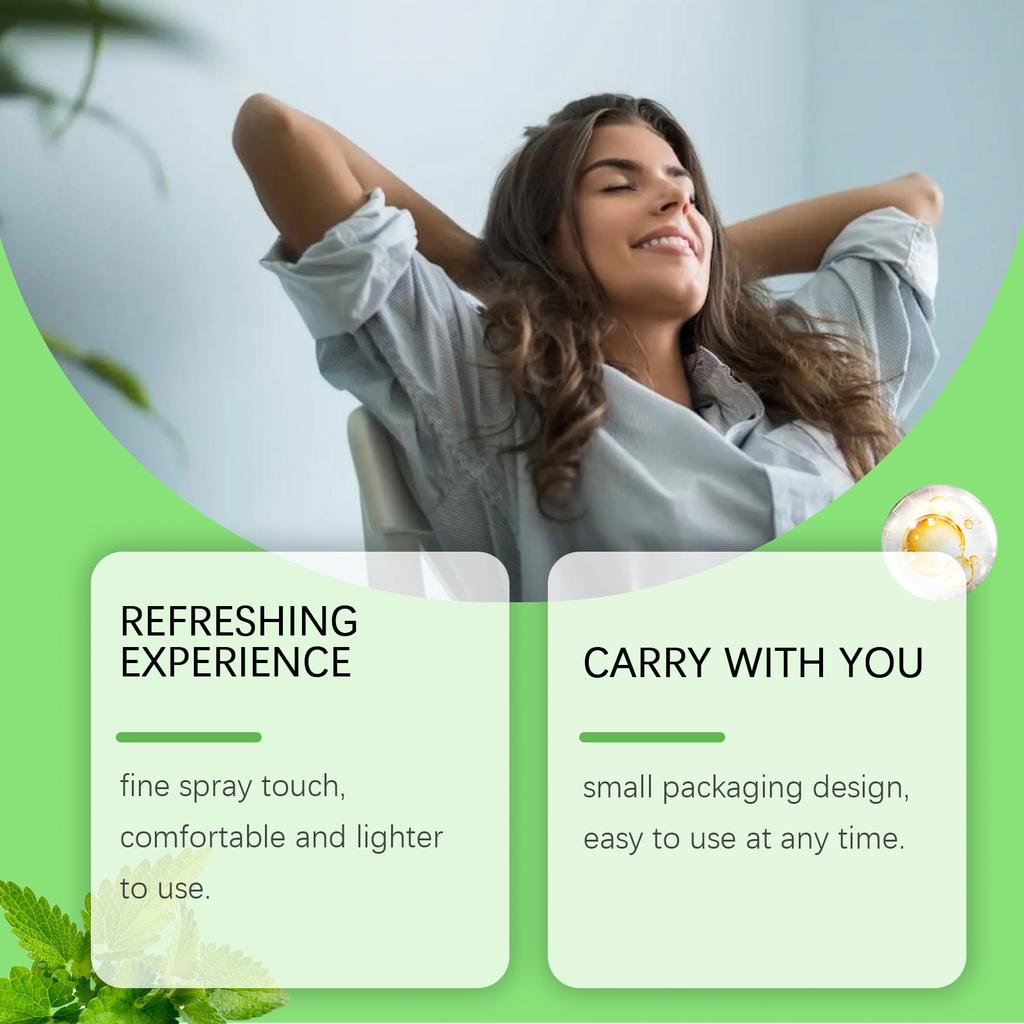 Herbal Relief Spray Clear Soothing Nutrient Solution Improve Respiratory Fatigue Immunity Respiratory Care Spray ,30ml ,