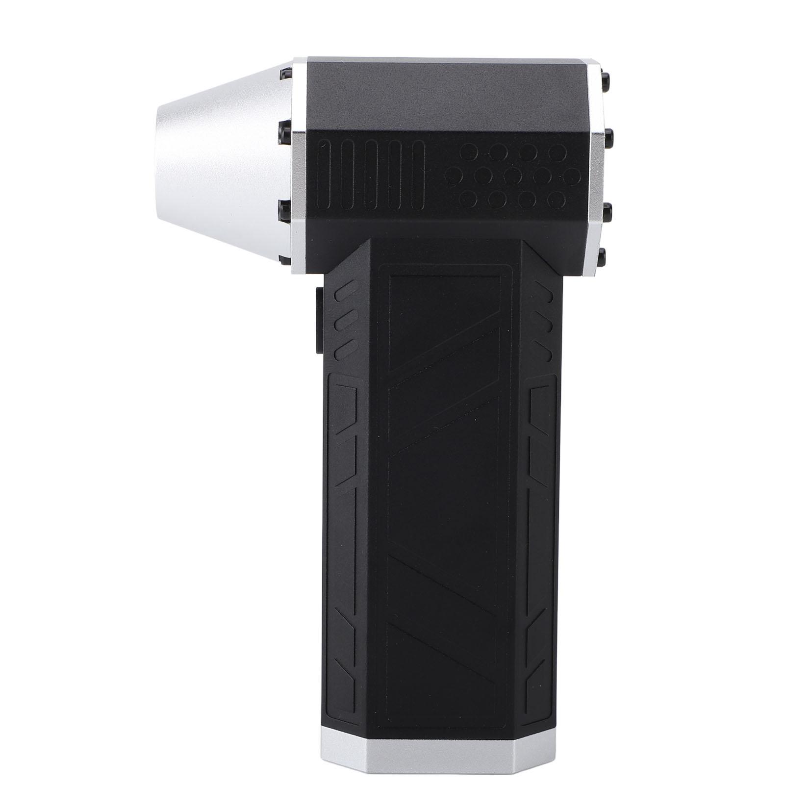 

Mini Turbo Fan Jet Dry Blower 120000RPM Brushless Motor 3 Speeds Rechargeable Electric Air Duster Jet Fan with LED