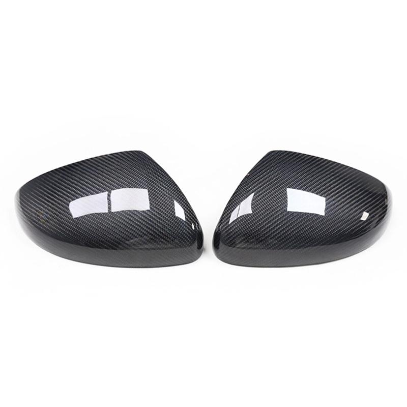 Car Rear Mirror Cover Cap Carbon Fiber Pattern For Honda Fit - Jazz GR9 Rearview Side Mirror Cover-A87Q