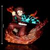 14cm Anime Demon Slayer Figure 1 /8 Kamado Tanjirou Pvc Action Figure Collectible Model Toys Kid Gift