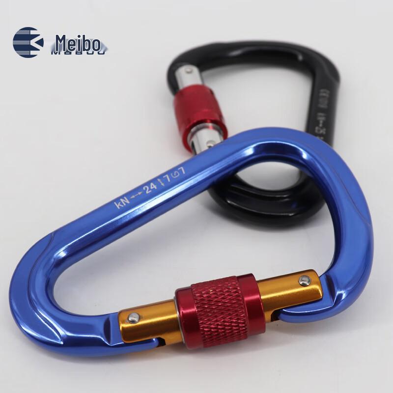 MABOO Climbing and Rappelling Screw Lock Carabiner