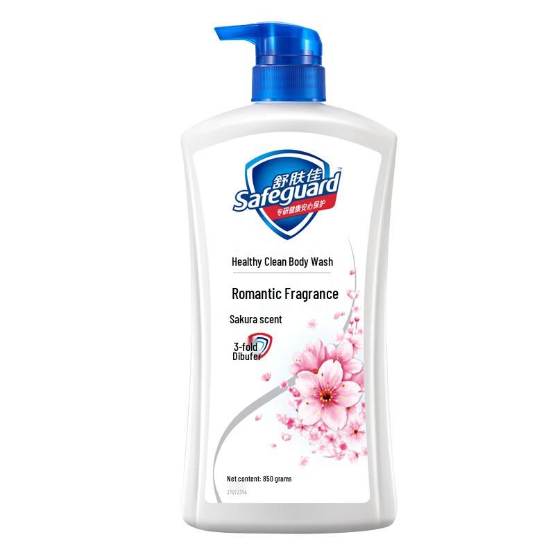 Safeguard Healthy Clean Cherry Blossom Shower Gel