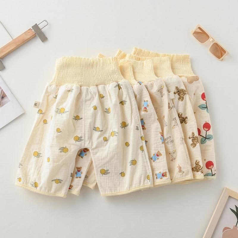 Reusable Baby Training Cloth Diaper Pants Cotton Gauze Nappy Trousers Leak-proof and Easy To Clean Nappies Pants
