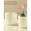 Ceramic Flower Pot with Tray