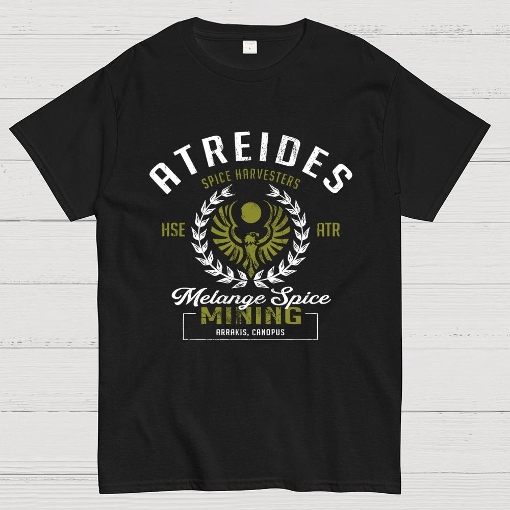 Atreides Spice Mining Unisex Cotton Summer Casual Cool Loose T-Shirt