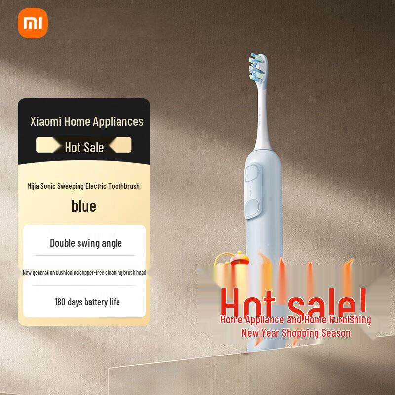Xiaomi Smart Sonic Electric Toothbrush with 180-Day Battery