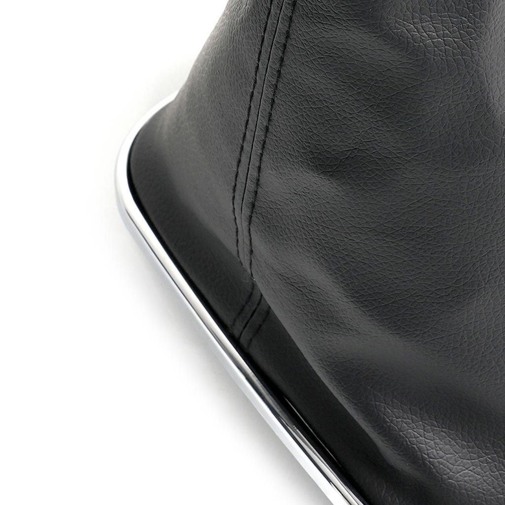 5/6 Speed Car Gear Shift Knob Boot Gearstick Gaiter Kit Manual Gear Shifter Boot Cover Replacement for VW Golf 4