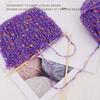 Double Pointed Head Knitting Needle 20cm Long Straight Wood Knitting Needle Set with Case for Knitting Weaving Project