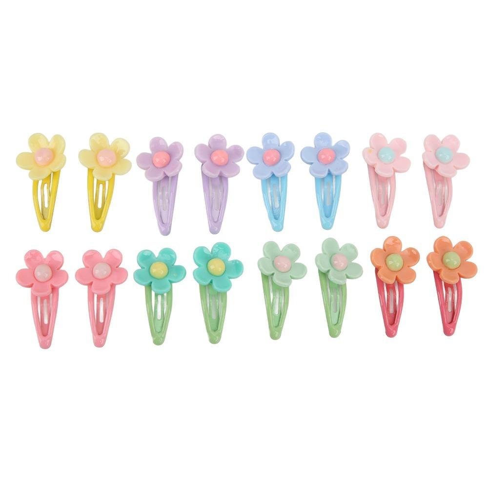 32pcs 3.5CM Size Pet Hair Clip Sunflower Shape Pet BB Clip Dog Hair Accessory Dog Grooming