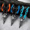 Compacts Fishing Tool Pliers with Strong Stainless Steel Reliability Lures Plier for Both Freshwaters and Saltwater Use