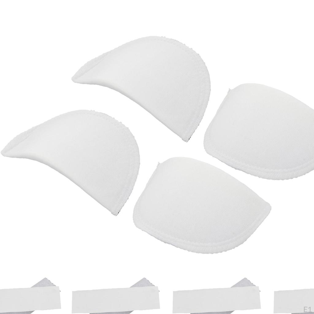 of Shoulder Pads Sponge White Clothes