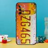 Retro Funny License Plate Case For Samsung Galaxy A55 A56 A36 A54 A34 A14 A05 A16 A26 A12 A32 A52 A13 A33 A53 A15 A35