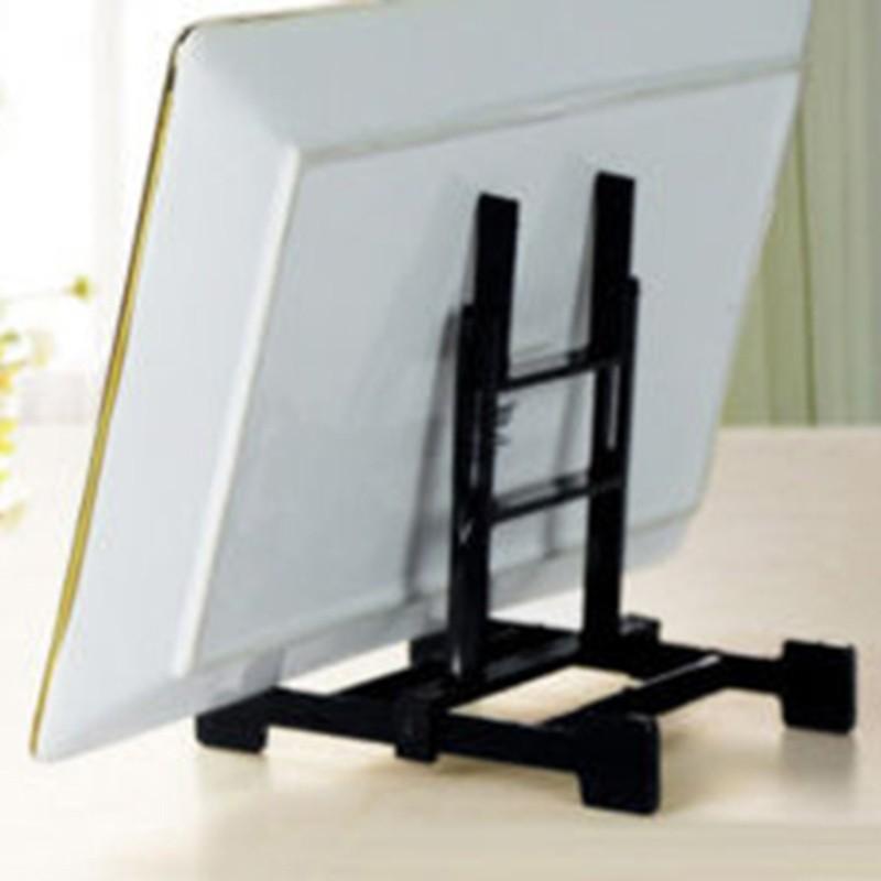 Transparent Display Easel Bowl Plate Art Photo Picture Frame Holder Book Stands