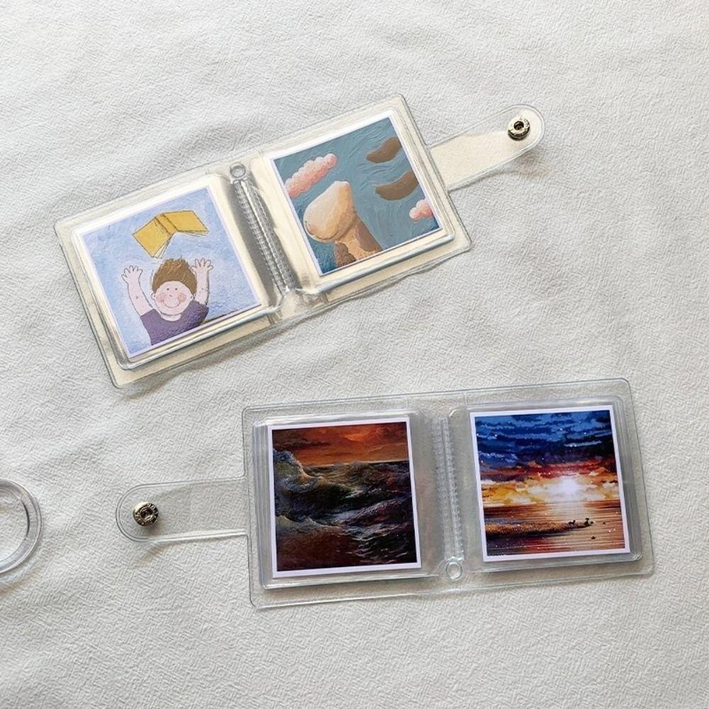 Photo Storage Photocard Collection Transparent Plastic Idol Card Book  Photocard Collecting