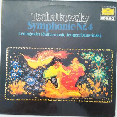 LP Deska ČAJKOVSKIJ – LENINGRADSKÁ FILHARMONIE - Jewgenij Mrawinskij – Symfonie č.. 2535235 DEUTSCHE GRAMMO 1977 Německo Klasická Použitá
