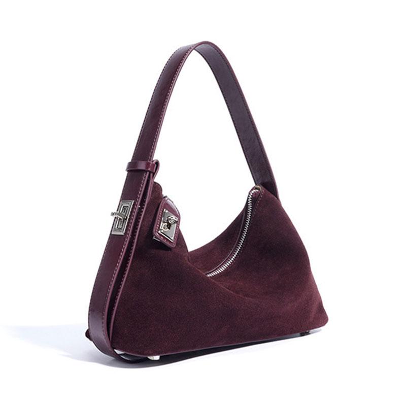 

Suede Cow Leatehr Women s Bag Fashion Women Shoulder Bag Luxury Designer Versatile Female Handbags