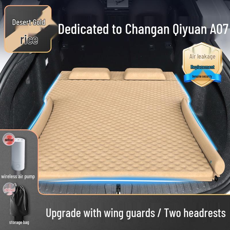 Changan Qiyuan A07 Inflatable Car Sleeping Mattress for Rear Seat and Trunk