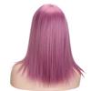 Theaterrequisite rosa violett lange Haare Perücke Cosplay Make-up Perücke