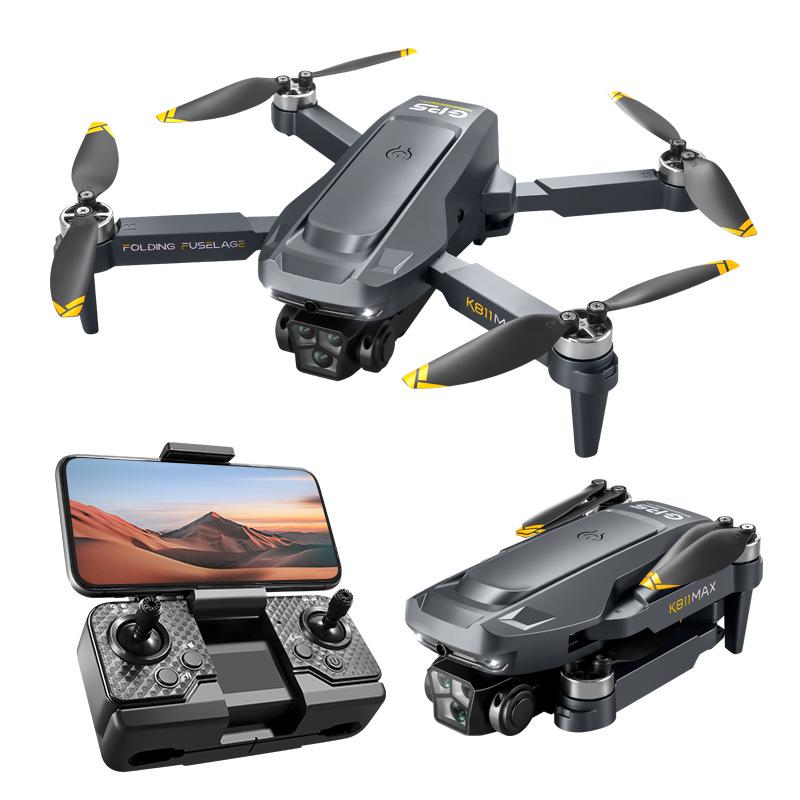 K811MAX GPS Drohne Quadcopter mit Bürstenlosen Motoren, Auto-Return, Luftbildfotografie, Hindernisvermeidung und Fernsteuerung.