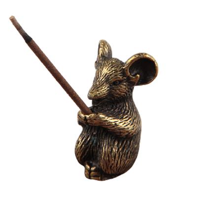 Desk Mini Cute Ornament Sculpture Chinese Zodiac Animal Statue Incense Holder