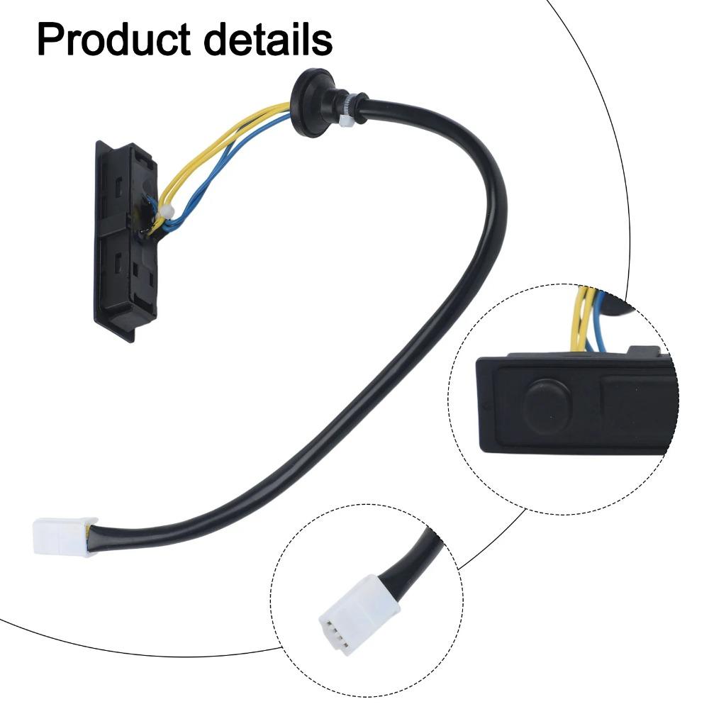 Rear Liftgate Lock Switch 25380-3NA0A for Nissan Leaf 2011-2017, Direct Replacement Tailgate Button