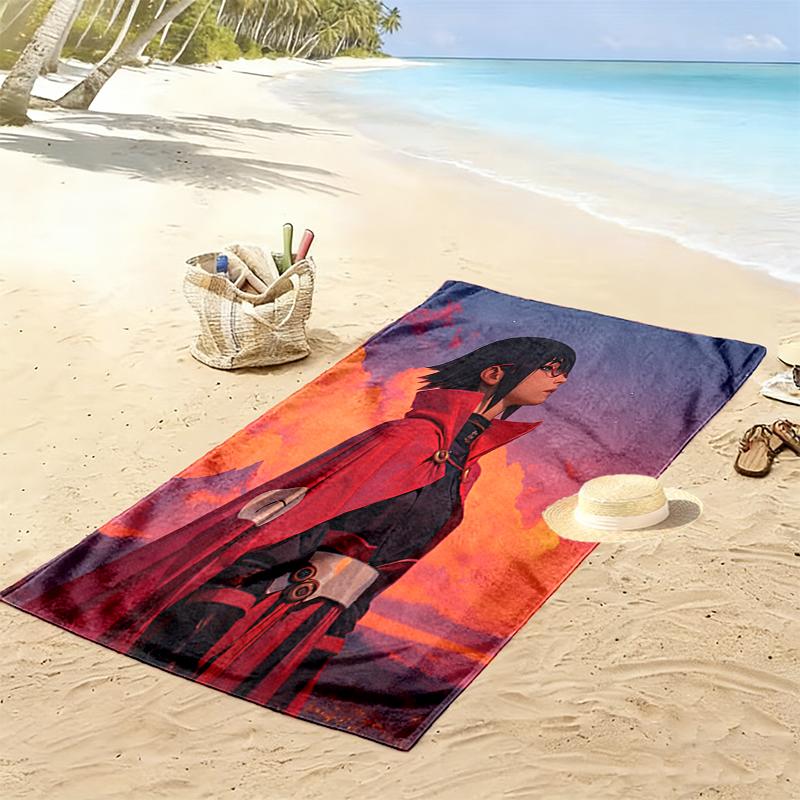 1pc naruto Beach Towel, Outdoor Activities Perfect Summer Travel Supplies, As A Gift for Festivals