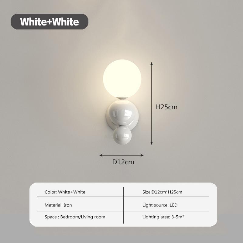 European-style New LED Wall Lamp Living Room Dining Room Corridor Study Bedroom Lighting