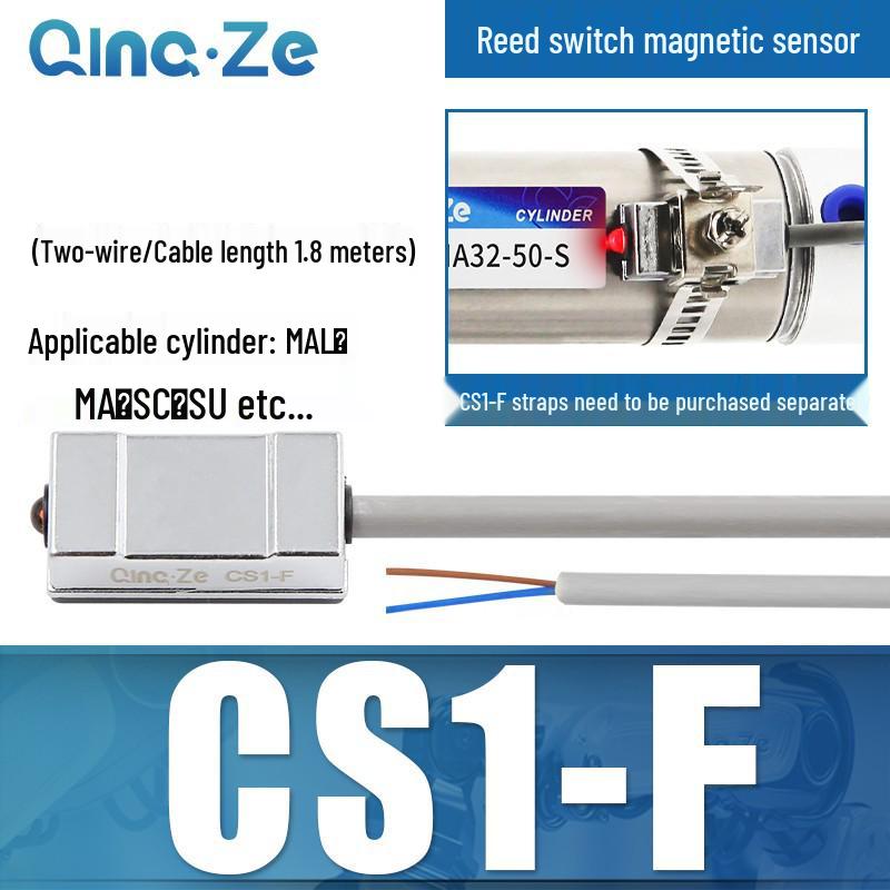 Magnetischer Zylindersensor: D-A93 Zwei-Draht & CS1-F Drei-Draht Endschalter