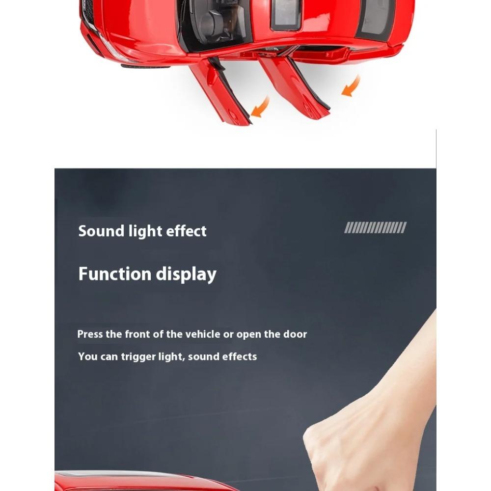 1/32 Nissan Sylphy Alloy Car Diecast Metal Model Sound & Light Children Toy Car Central Control Ornaments Birthday Gift for Boy