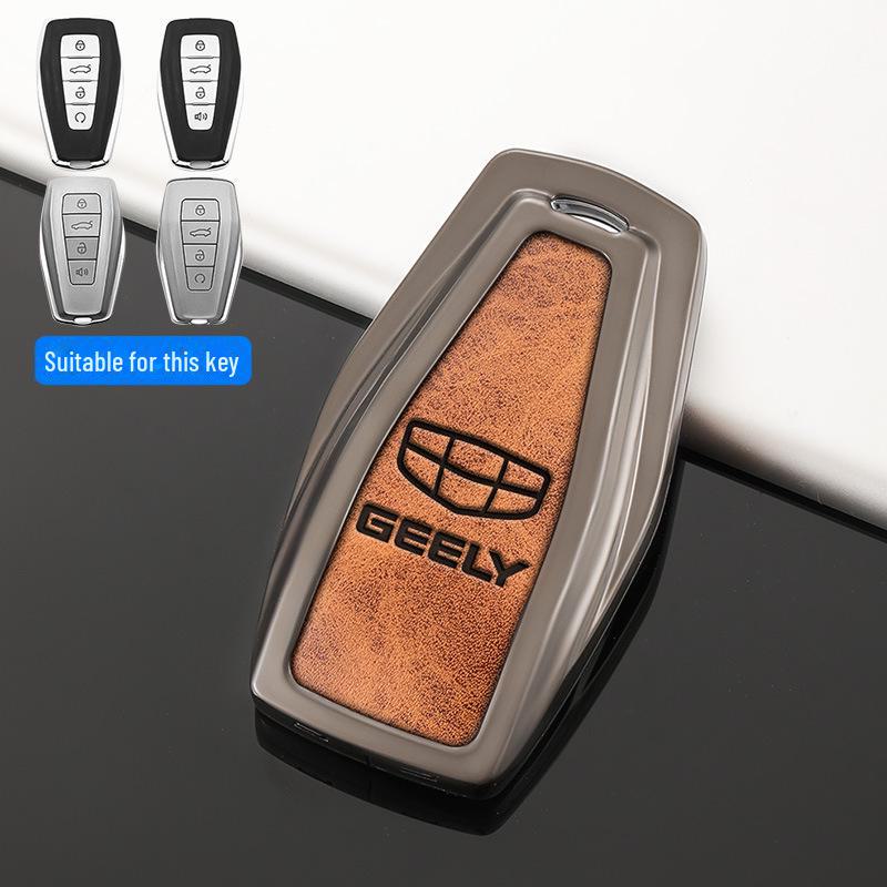 Geely Key Cover Compatible with Emgrand GSGL, Xingrui, Binyue, Icon, Borui, Boyue, Xingyue L, Vision X6
