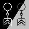 1Pcs Metal Car Keychain Badge Key Chain Rings Car Accessories For Citroen C1 C2 C3 C4 C5 C6 C8 C4L DS3 DS4 DS5 DS5LS DS6