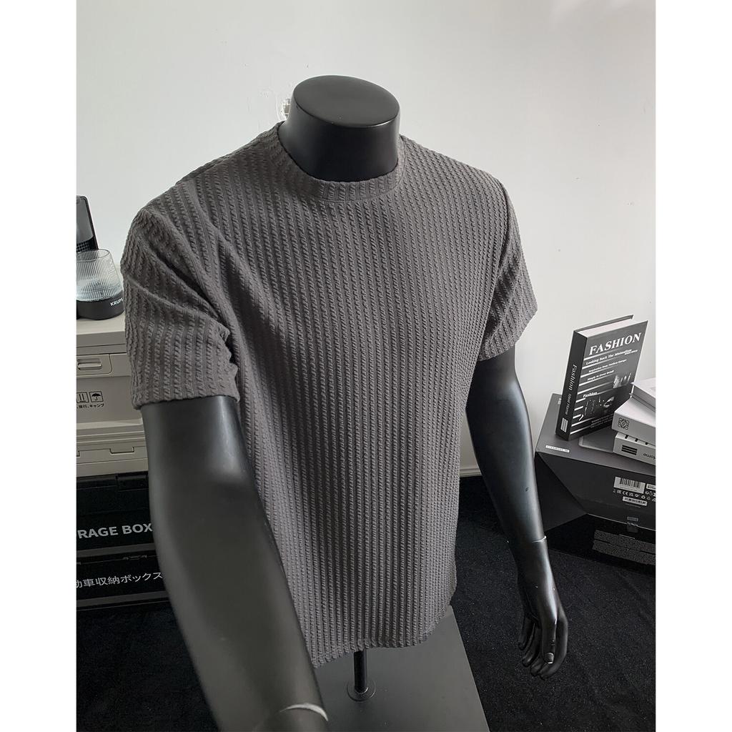 Pit Strip Short-Sleeved T-Shirt Men'S Half-Sleeved Bottoming Shirt Loose And Versatile Japanese Summer Youth T-Shirt