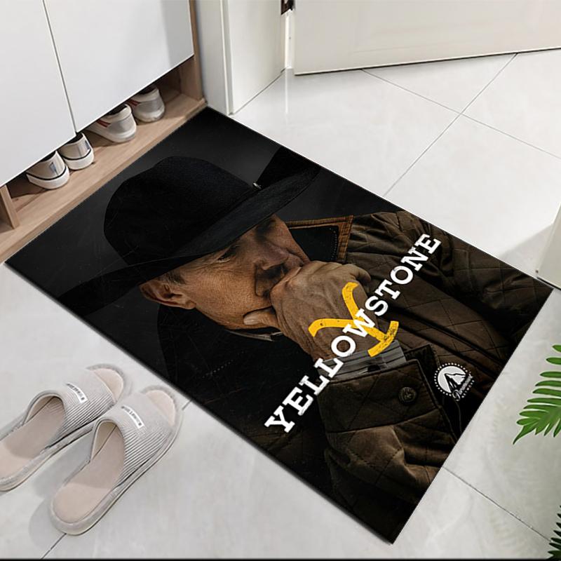 Yellowstone Printed Carpetrugfor Office Chair Living Room Bedroom Kitchen Room Decor Gifts