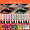 Women Colors Eye 12 Makeup Cosmetic Glitter Powder Liquid Eyeliner Waterproof Longlasting Eye Makeup Tool