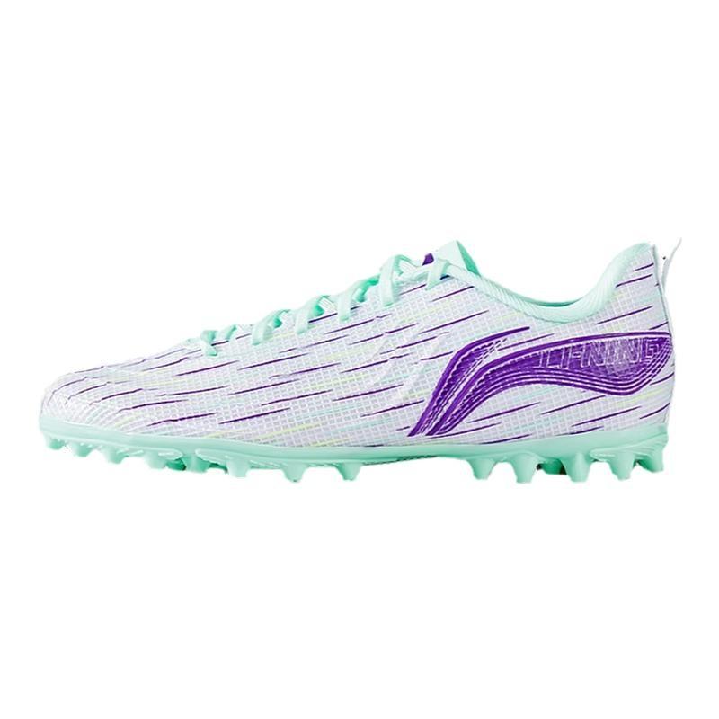 Li Ning Kids Football Speed Shadow MG Comfortable Versatile Fashion Casual Outdoor Football Shoes Kids Football Shoes Ultraviolet YKGU024-1