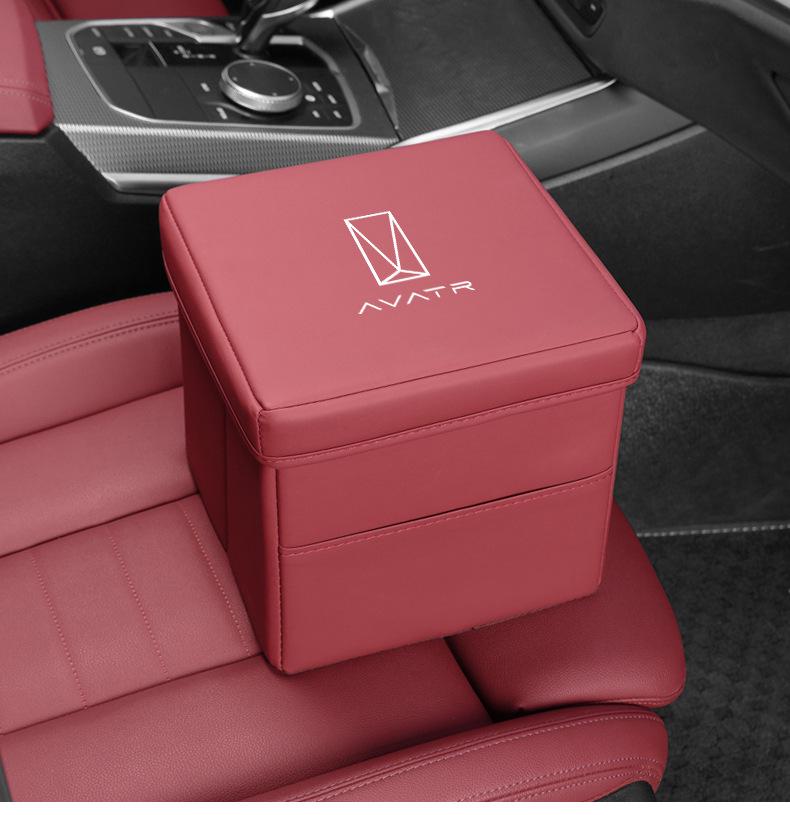 Avatr Car Trash Can & Foldable Storage Organizer for Models 06, 07, 11, 12