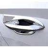 Car Accessories Fit for Hyundai Tucson 2025 2024 2023 2022 Exterior Door Handle Bowl Cover Trims (Chrome) 4PCS ABS