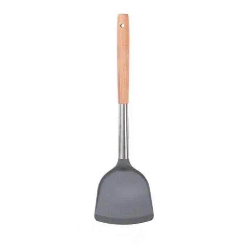 Wooden Handle Silicone Cooking Utensil Set