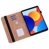 For Xiaomi Redmi Pad SE 4G 8.7 Inch Case Line Imprinted PU Leather Card Holder Tablet Stand Cover
