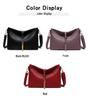 Soft Leather Tassel Crossbody Bag 2025 - Women's Fashion PU Shoulder Tote Bag