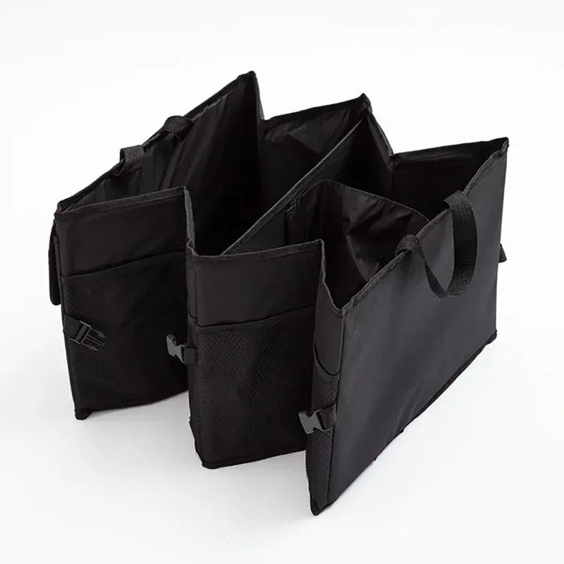 Big Capacity Car Trunk Organizer Collapsible Storage Box Eco-Friendly Durable Auto Cargo Organizer for SUV Truck Travel