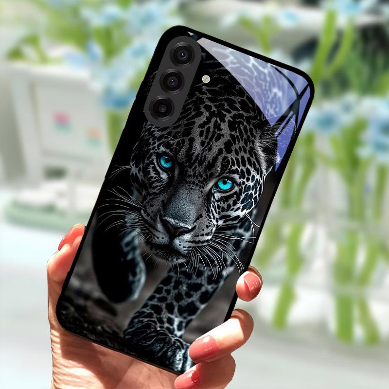 Pro Samsung Galaxy S25 FE Pouzdro na telefon Módní tvrzené sklo Zadní kryt telefonu Pro Samsung S25FE S 25 FE Ochrana objektivu Fundas