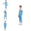 Der Fantastische Vier Cosplay Jumpsuit Mit Spandex Für Game Anime Rollenspiel