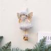 Christmas Plush Angel Girl Dolls Ornaments Xmas Tree Pendant Hanging Decoration For Home New Year Decor Supplies Kids Gifts