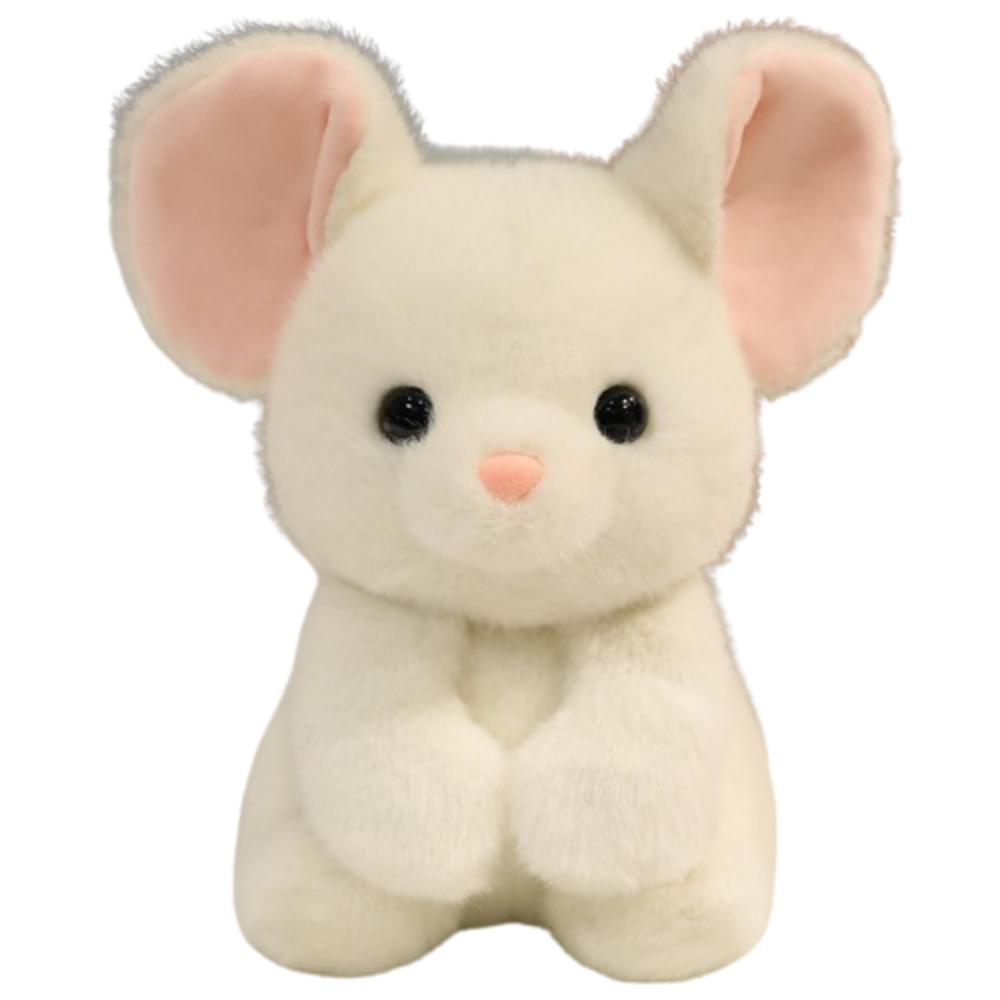 Fluffy Plush Desktop Buddy Toy Sitting Cow Hug Pillow Creative Dinosaur Plush  Toy  Children's Day